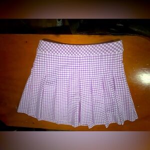 Sunday Best pleated high waisted Mini Skirt